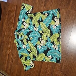 Island Moha Wear  Hawaiian Men's Short Sleeves Shirt Size 2XL